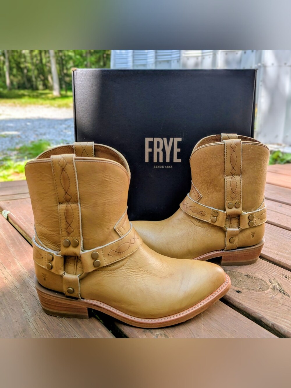 Frye Billy Harness Short Boot